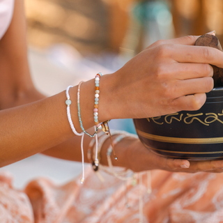 "Live by the Sun, Love by the Moon" Goddess Bracelet