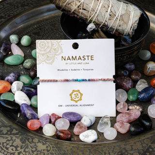 Om Namaste Bracelet