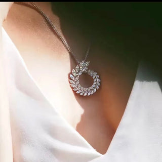 Fancy Evening Sparkle Necklace