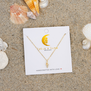 Seashell Charm Necklace