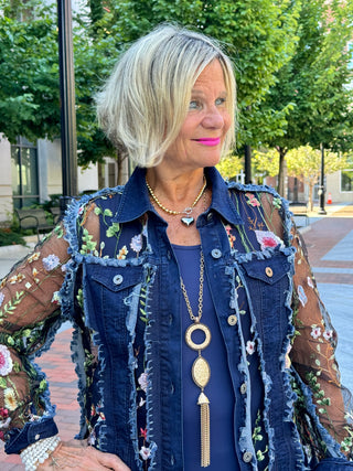 Ethyl The Whimsy Jacket BLUE