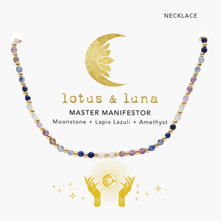 Master Manifestor 2mm Metal Accent Healing Necklace