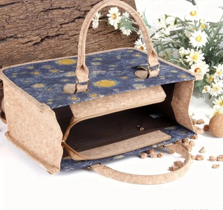 STARRY SKY CORK TOTE