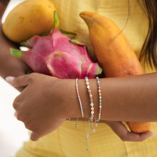 Good Fortune & Inspiration 3mm Metal Accent Bracelet