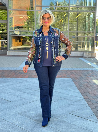 Ethyl The Whimsy Jacket BLUE