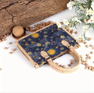 STARRY SKY CORK TOTE