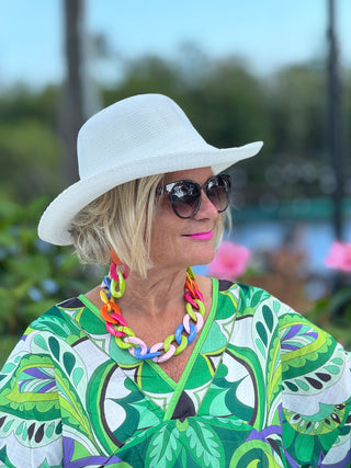 KEY WEST TROPICS PALM TUNIC FINAL SALE