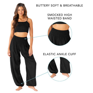 Black Harem Pants