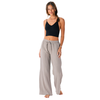 Stone Cotton Cabana Pants