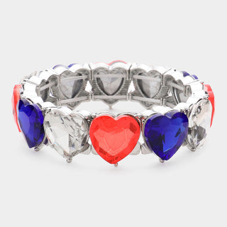 American heart bracelet