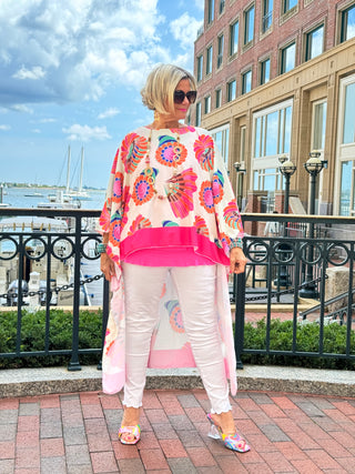 TROPICAL SEASHELL TUNIC