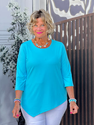 AQUA ASYMMETRIC TOP