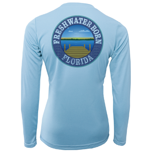 Florida "Freshwater Heals Everything" Women's Long Sleeve UPF 50+ Dry-Fit Shirt