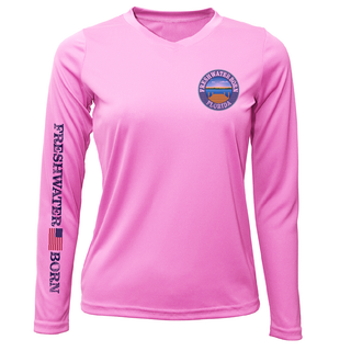 Florida Freshwater Born Kraken Women's Long Sleeve UPF 50+ Dry-Fit Shirt