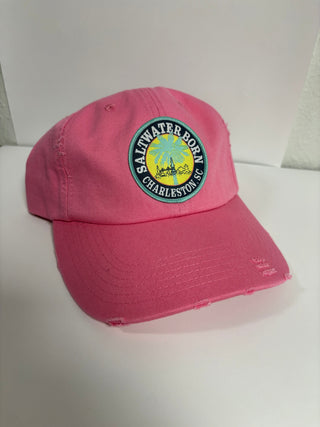 Charleston, SC Vintage Distressed Hat