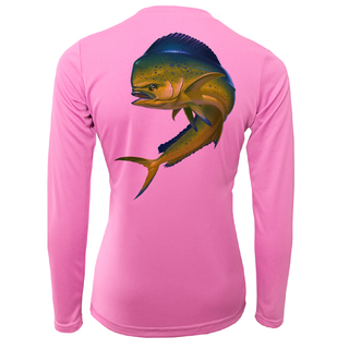 Key West Action Mahi Women's Long Sleeve UPF 50+ Dry-Fit Shirt