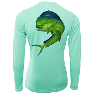 Key West Action Mahi Women's Long Sleeve UPF 50+ Dry-Fit Shirt