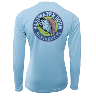 Siesta Key Florida Girl Long Sleeve UPF 50+ Dry-Fit Shirt