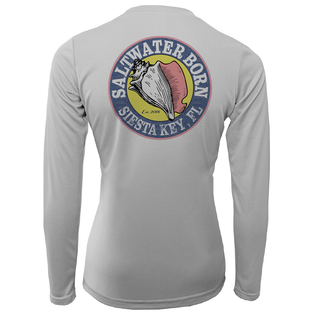 Siesta Key Florida Girl Long Sleeve UPF 50+ Dry-Fit Shirt