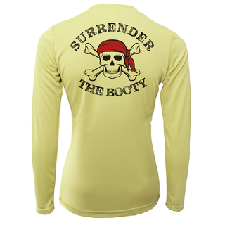 Florida Freshwater Born "Surrender The Booty" Women's Long Sleeve UPF 50+ Dry-Fit Shirt