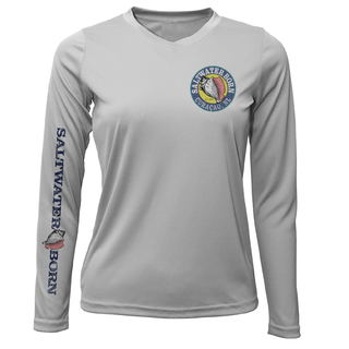 Curaçao, Netherlands Kraken Women's Long Sleeve UPF 50+ Dry-Fit Shirt