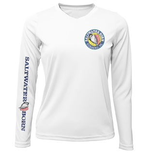 Curaçao, Netherlands Kraken Women's Long Sleeve UPF 50+ Dry-Fit Shirt