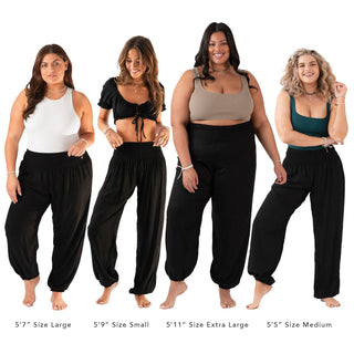 Black Harem Pants