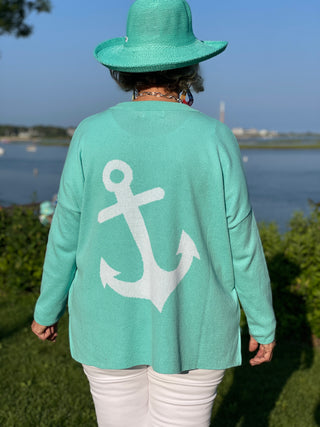 SEAFOAM BEACH LIFE SWEATER