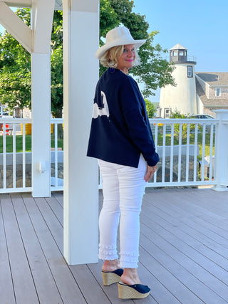 CAPE COD  NAVY SWEATER