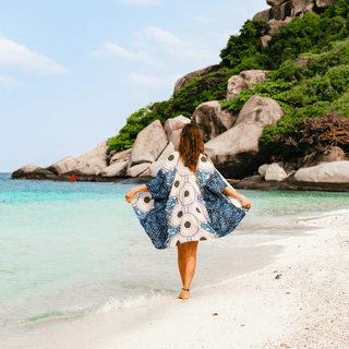 Koh Samui Mandala Kimono Cover Up