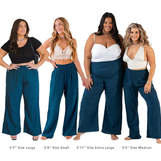 Pacific Wide Leg Cotton Pants