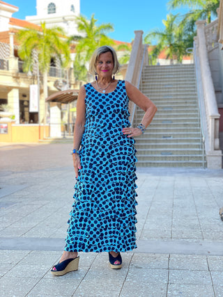 SEASIDE BLUE CHA CHA MAXI