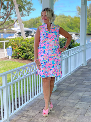 PICKLEBALL COLLAR DRESS