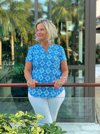 BAHAMA BLUE TURTLE SHORT SLEEVE