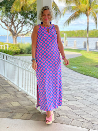 PINK SPADE KEYHOLE MAXI