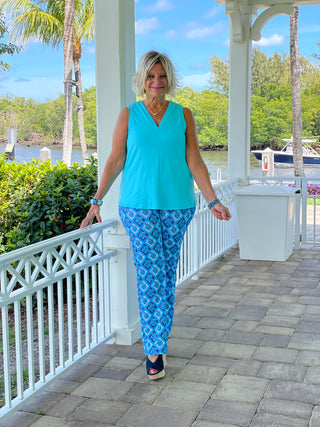 BAHAMA BLUE TURTLE PALAZZO