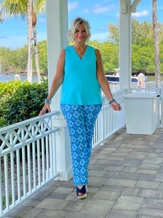 BAHAMA BLUE TURTLE PALAZZO