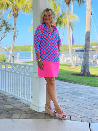 HOT PINK SKIRT