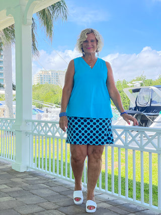 SEASIDE BLUE SKORT