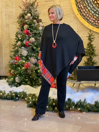 CHRISTMAS FANCY PONCHO